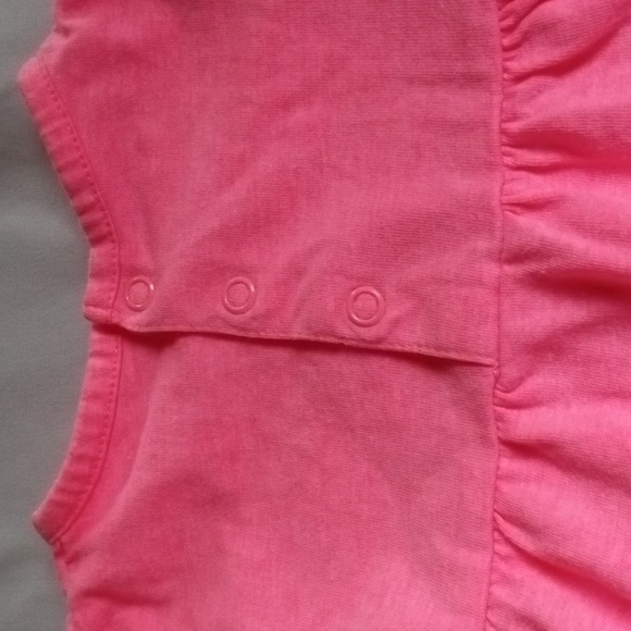 Carter's 12 Months Baby Girls Pink Tunic Top with Cat Appliques - Picture 8 of 9